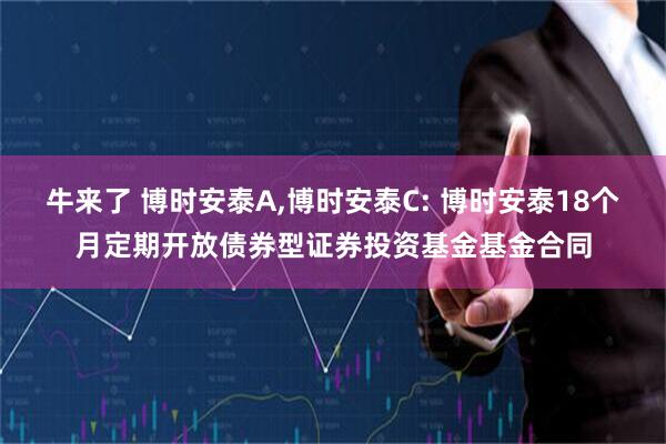 牛来了 博时安泰A,博时安泰C: 博时安泰18个月定期开放债券型证券投资基金基金合同